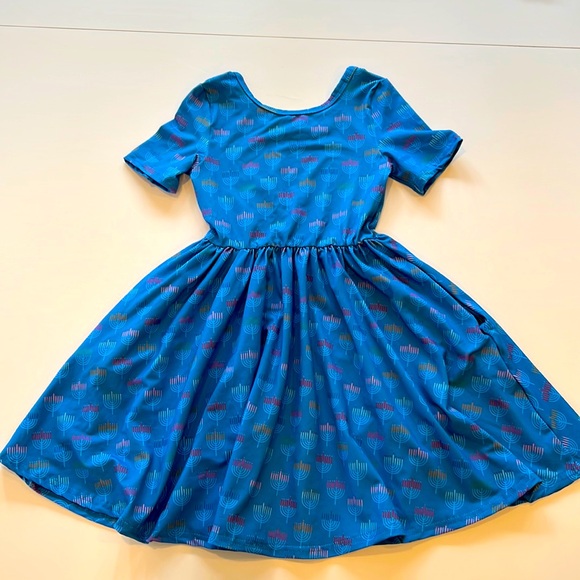 Other - New! Hanukkah theme scatter dress with pockets size 1/2Y